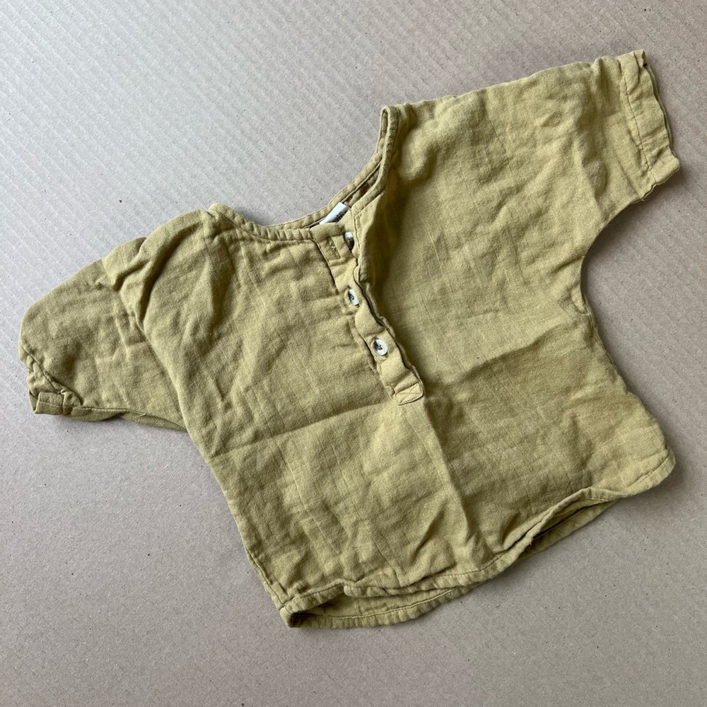 Kate Quinn Muslin Henley Top